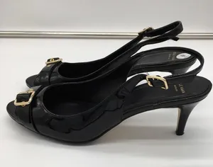 Cole Haan Grand OS Peep Toe Slingback Heel - Black - 8 thumbnail 3