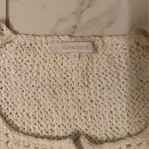 Cropped Eyelet Sweater thumbnail 2
