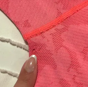 Bright salmon pink Lululemon swiftly long sleeve thumbnail 5