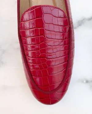 Purist crocodile effect leather loafers moccasins IT 35.5 US 5.5 thumbnail 10