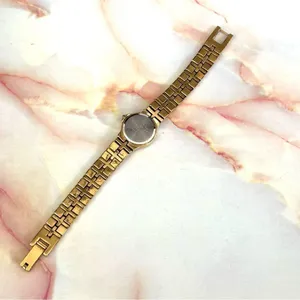 Anne Klein gold tone rhinestone Watch thumbnail 3