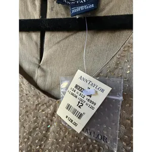 Ann Taylor Beaded Sleeveless Top Size 12 thumbnail 3