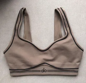 Alo Airbrush Heart Throb Bra Olive Tree/Black XS thumbnail 8