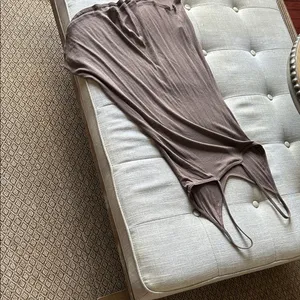JOAH BROWN Sold Out Slip Dress Brown Rib Size M/L thumbnail 8