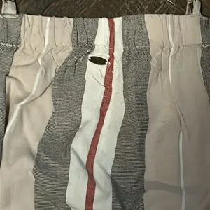 O Neill women’s shirt New Tan/Brown‎ Stripe Off Shoulder Top Size Large Flowy thumbnail 6