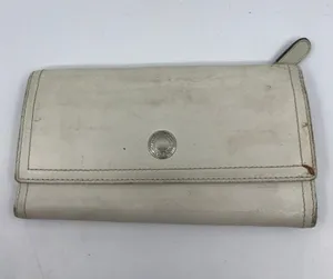 COACH White Leather Wallet thumbnail 1