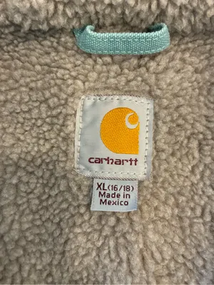 Carhartt Women’s Sierra Sherpa Lined Jacket Seaglass Blue Size XL (16-18) thumbnail 5