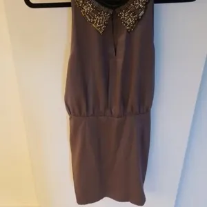 NWT H&M Sleeveless silver‎ dress thumbnail 6