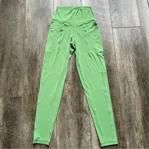 Offline by Aerie Real Me 7/8 High Rise Pocket Leggings Kelly Green Size XS thumbnail 2