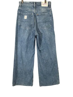 Lee HM High Waist Wide Leg Jeans Size 4 thumbnail 2