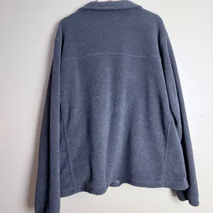 Columbia Fleece Jacket XXL Gray Full Zip Activewear Outdoor Layering Hiking Fall thumbnail 3
