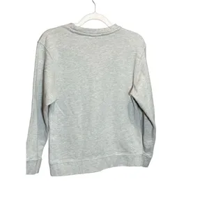 Vintages y2k Nike women’s light gray pullover‎ sweatshirt size L early 2000s thumbnail 2
