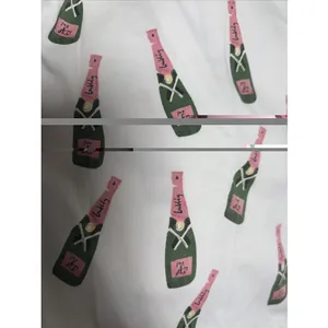 Toss Designs Champagne Bubbly Nightshirt Womens Size‎ S/M White Cotton Pajamas thumbnail 3