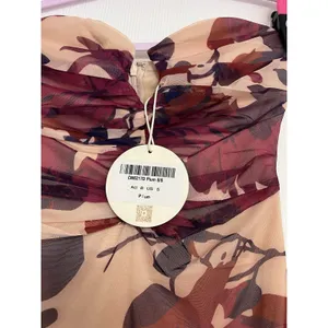 CHELSEA AVENUE TALLULAN MIDI DRESS -color PLUM Size S thumbnail 8
