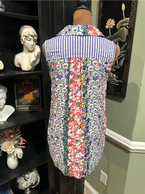 Maeve by Anthropologie Floral Sleeveless Button‑Down Blouse – Size XS thumbnail 7