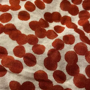 Scarf brand new Gameday girl stuff all crimson /why dot scarf long 36” wide 19” thumbnail 12