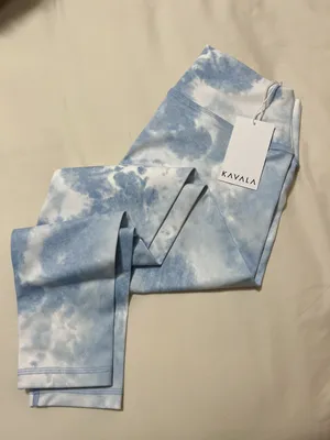 Kavala Blue Tie Dye Leggings thumbnail 2