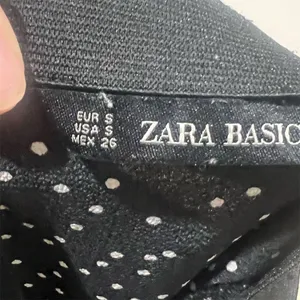 Zara Women's Black Polka Dot Midi Skirt Size Standard S Casual thumbnail 5