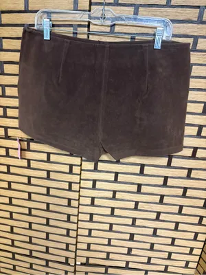 Prettylittle Thing Brown Shorts Size 8 thumbnail 2
