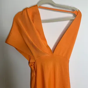 House of CB Clemence Maxi Orange Bandage Dress Womens Large thumbnail 7