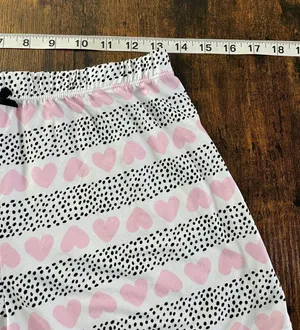 Cynthia Rowley Pajama Shorts Hearts Polka dot thumbnail 6