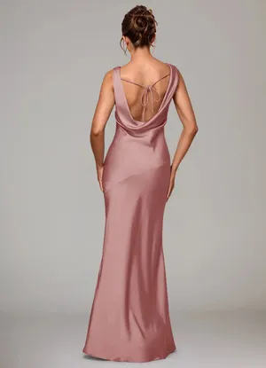 Azazie Satin Dress thumbnail 2