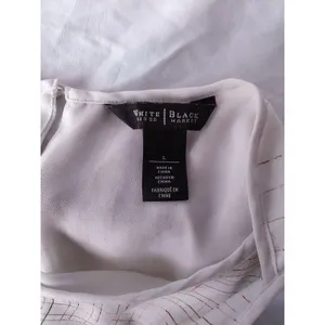 White House Black Market Large Sleeveless Asymmetrical Sleeveless Top thumbnail 5