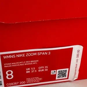 Nike Women's Zoom Span 3 Sneakers in Stone Mauve thumbnail 8