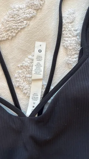 Black Lululemon Tank 4 thumbnail 2