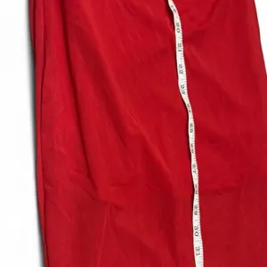Almost Famous Red Rosette Halter Dress M‎ Ruched Y2K 2000s Bodycon thumbnail 7