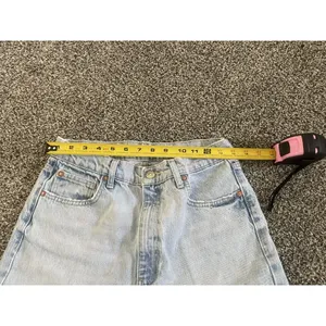 Zara lightwash wide leg jeans 10 thumbnail 5