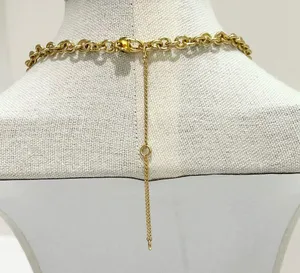 Coach Gold Heart Charm Necklace NWT thumbnail 4