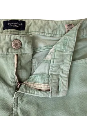 American Eagle super stretch women's mint green jegging with pockets size 8 reg thumbnail 5