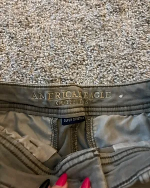 Khaki American Eagle Shorts thumbnail 3