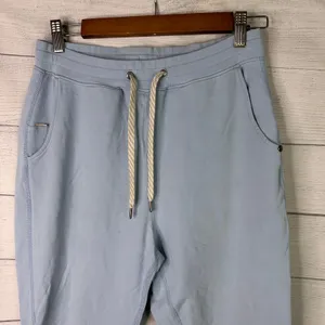 Vuori Womens Laguna Lounge Pant 2.0 Joggers Light Blue Size Small vw437 thumbnail 4