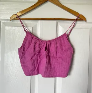 Zara Pink Crop Top thumbnail 1