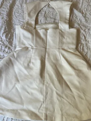 Showpo Cream Mini Dress with Structured Bodice thumbnail 1