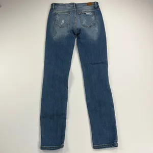 Judy Blue Mid Rise Skinny Fit Distressed Jeans Leopard Insets 8265MD Size 5/27 thumbnail 9