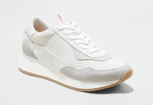 Women's Courtney Sneakers - Universal Thread Off-White 7.5 thumbnail 1