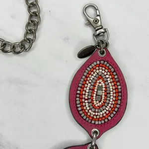 Chico's Beaded Medallion Silver Chain Belt OS ✨ thumbnail 3