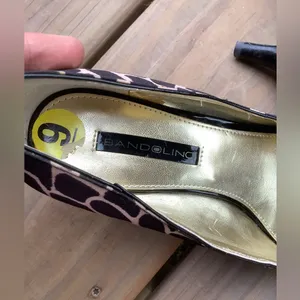 Bandolino Pretty open toe pumps 🤎🤍🤎 thumbnail 8