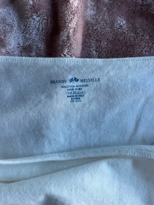 Brandy Melville White Tank Top thumbnail 3