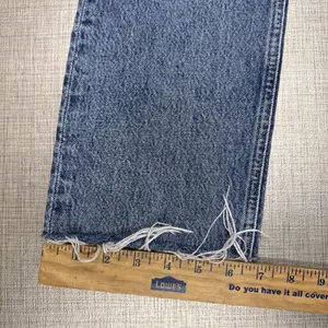 Agolde denim button fly‎ raw hem Ripley jeans size 24 thumbnail 10
