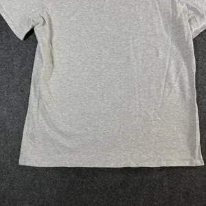Lululemon Womens Light Gray Heather Short Sleeve Athletic Crew Neck Tee Top thumbnail 10