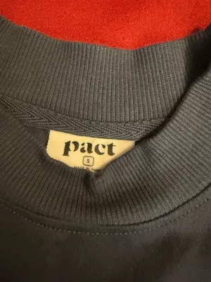 Pact Sleeveless Crewneck Tank Top - Charcoal thumbnail 3