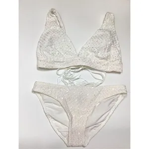 New. Pilyq white bikini set. S-bottom/D-cup top. Retails $149 thumbnail 12