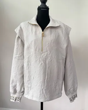 Nike NWT Women’s Oversized Textured Jacket Size S thumbnail 1
