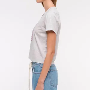 NWT- Abercrombie & Fitch Shania Twain Western Cotton Skimming Tee size large thumbnail 2