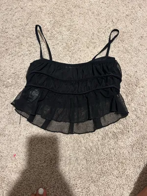Urban Outfitters Top Black thumbnail 2