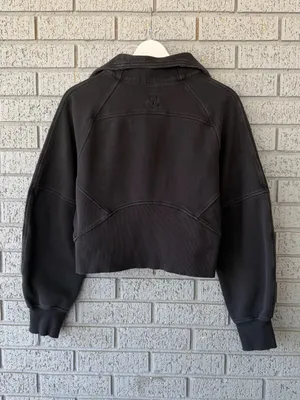 Lululemon Scuba Oversized Funnel Neck Hoodie Black XS/S thumbnail 5